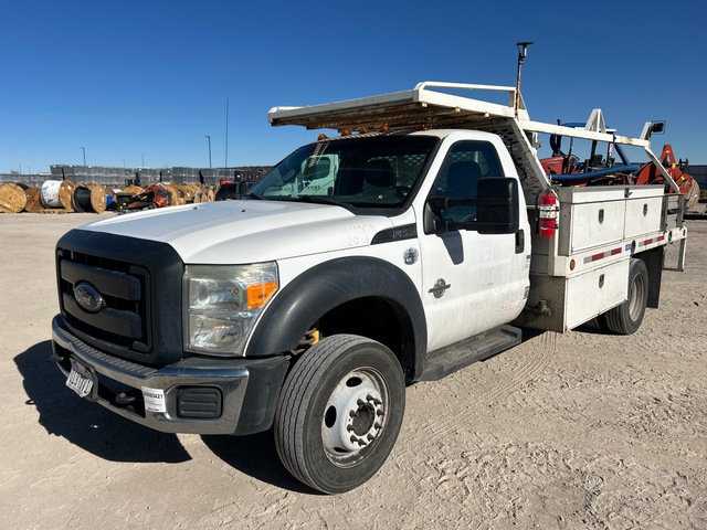 2015 Ford F-550 4x2 Flatbed Truck 2015 Ford F-550 4x2 Flatbed Truck