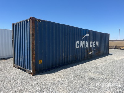 2008 40 ft High Cube Storage Container