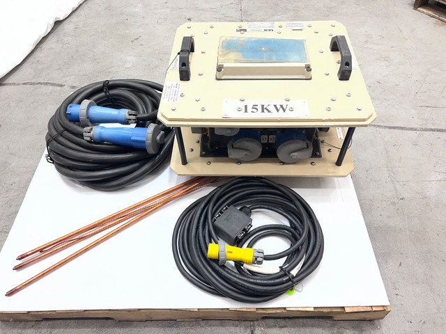 LEX DB60 15kW Power Distribution Spider Box w/ Power Cords (Unused)
