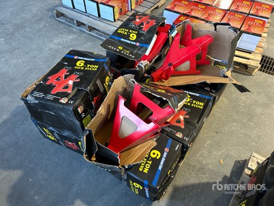 Quantity of (12) 2026 BYT JKSTND06 6 Ton Jack Stands (Unused)