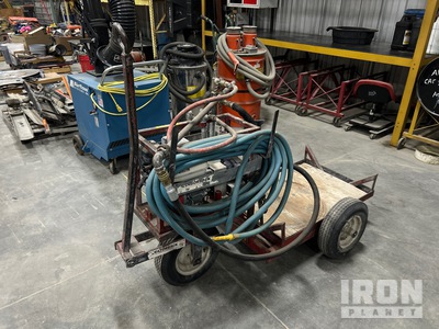 Razorback Chemical Sprayer w/ Barrel Cart Pompa chemiczna