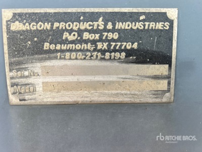 2008 Dragon 1-5500-CS-SR-FP T/A Rimorchio cisterna con aspirazione