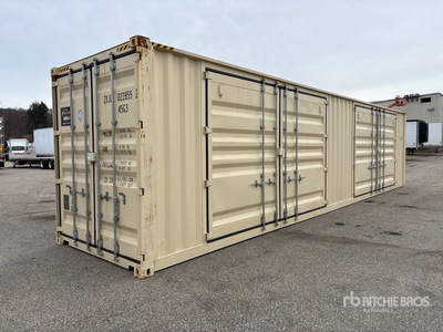 2025 40 ft One-Way High Cube Multi-Door Storage Container