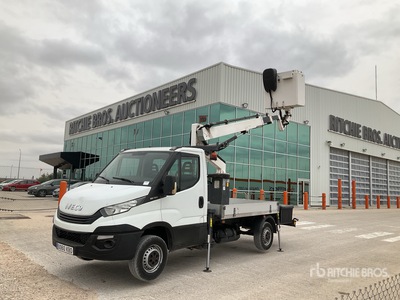 2017 Movex TL13 on 2017 Iveco 35S14N 4x2 Bucket Truck