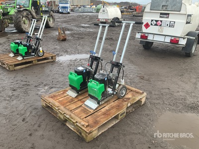 Quantity of (2) Leeson Electric Walk-Behind Floor Scraper