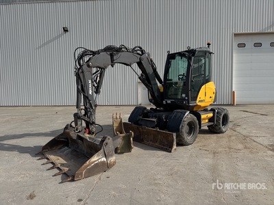 2019 Mecalac 7MWR Pelle Sur Pneus حفارة بعجلات