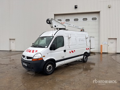 2008 Comilev EN100TFI 10 m on 2008 Renault Master dCi120 4x2 Nacelle Sur Fourgon شاحنة دلو