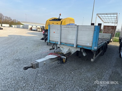 2002 Pezzaioli BCT22G/20 T/A Remolque caja abierta