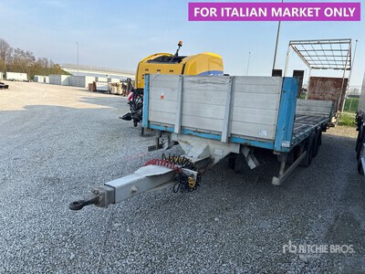 2002 Pezzaioli BCT22G/20 T/A Remorque à plateau