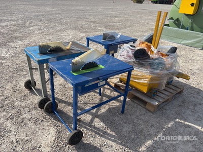 Quantity of 3 Cut Off Saw SIMA, 1 Traffic Light.