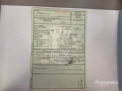 1999 Dingo SD8493A 2WD Tractor