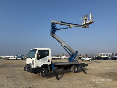 2015 Multitel Pagliero HX195 19 m on 2015 Nissan Cabstar 35.12 NT400 Bucket Truck