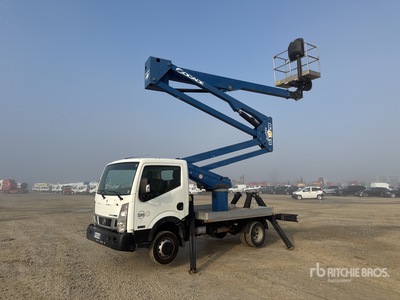 2015 Socage DA320 20 m on 2015 Nissan Cabstar 35.12 NT400 Bucket Truck