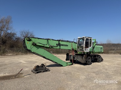 2008 Sennebogen 825M Pelle De Manutention Wheel Material Handler (Inoperable)