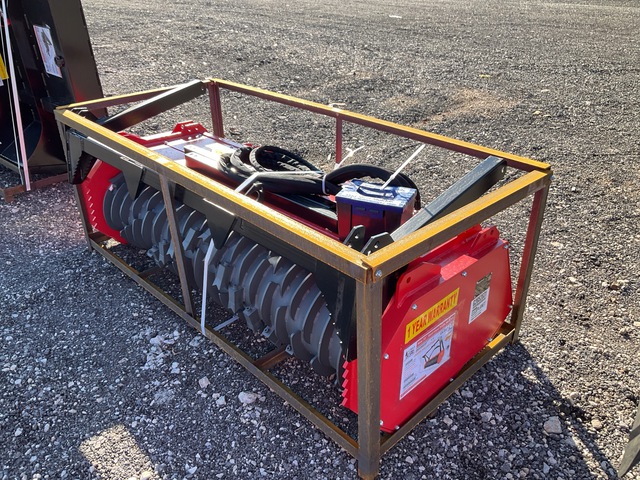 Raytree RMBD72S 72" Skid Steer Drum Mulcher - Unused Raytree RMBD72S 72" Skid Steer Drum Mulcher - Unused