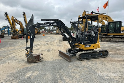 2023 John Deere 35G Minikoparka