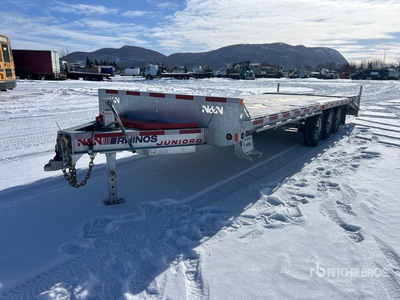 2026 N & N Trailers 25 ft Tri/A Equipment Trailer (Unused)