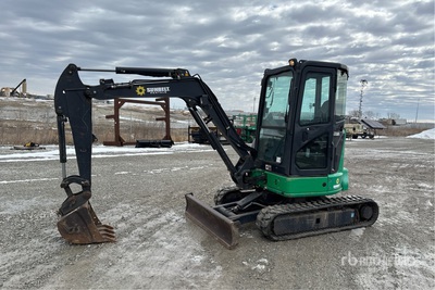 2016 John Deere 35G Mini pelle hydraulique