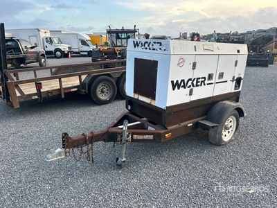 2013 Wacker Neuson MGT1 19.5 kW Mobile Generator Set
