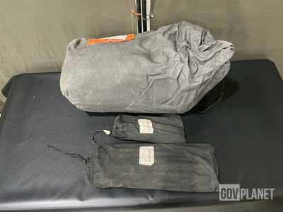 (6) Tent Components, (30) Tent Pole Sets & Assorted Items