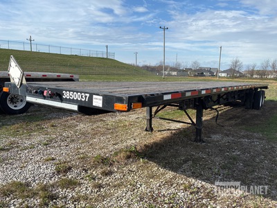 2003 Transcraft 48 ft T/A Flatbed Trailer