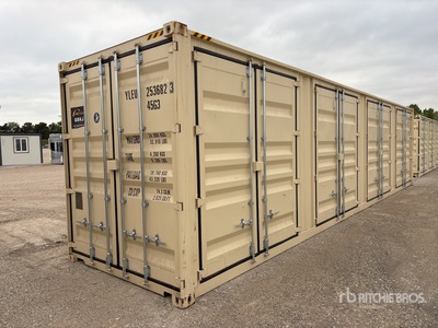 2025 40 ft High Cube Multi-Door Storage Container
