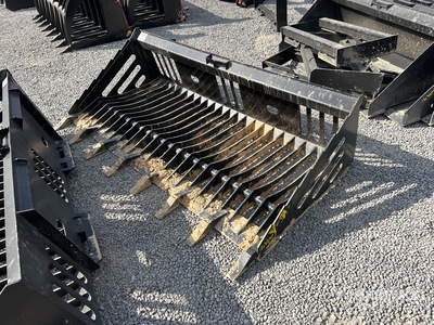 All-Star 80 in Rock Skid Steer Bucket (Unused)