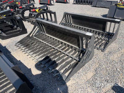 All-Star 68 in Skeleton Rock Skid Steer Bucket (Unused)