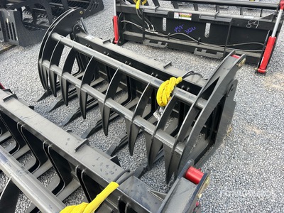All-Star 74 in Heavy Duty Skid Steer Root Rake (Unused)