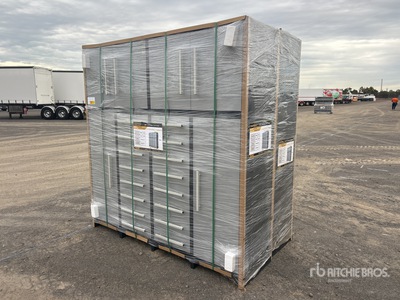 Quantity of (2) LEAP 2250 mm 16-Drawer Tool Cabinet (Unused)