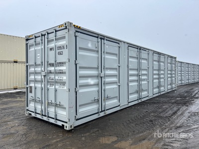 2025 40 ft High Cube Multi-Door حاويات تخزين