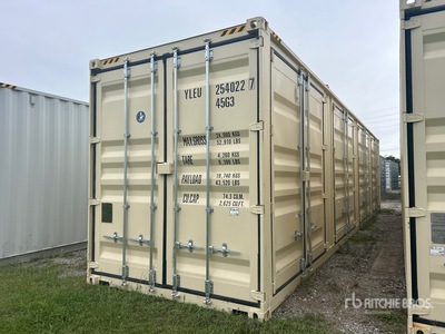 2026 40 ft High Cube Multi-Door Storage Container