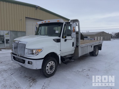2015 International Terrastar 4x4 Platte vrachtwagen