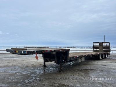 2020 BWS 53ET3XP 51 ft Tri/A Single Drop Przyczepa z pokładem schodkowym