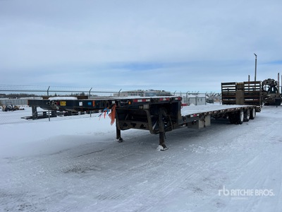 2020 BWS 53ET3XP 51 ft Tri/A Single Drop Step Deck Trailer