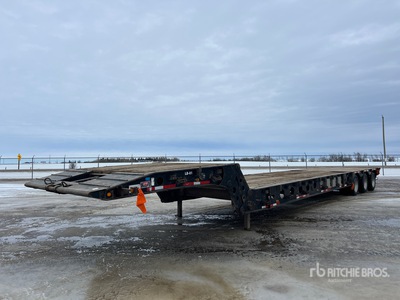 2016 Gerrys KSN201 50 ton 50 ft Tri/A Przyczepa ze składaną szyją