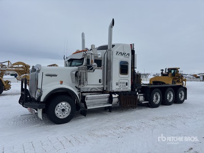 2022 Kenworth W900 8x6 Sleeper ウィンチトレーラー