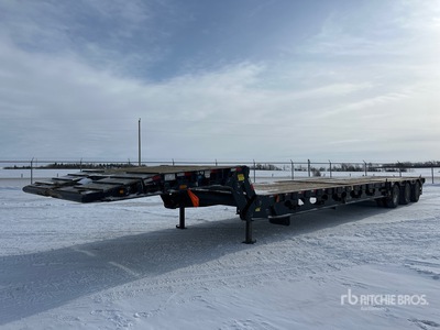 2022 Peerless LB45-SDLRSLW-3A 53 ft Tri/A Remolque de Cuello Abatible