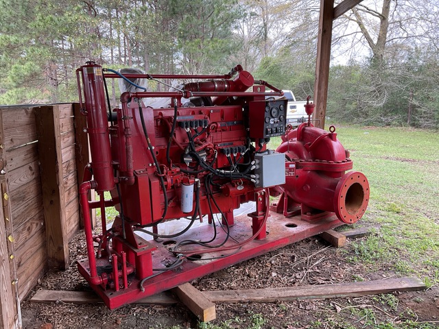 2007 Patterson 12X8MAAH Fire Suppression Pump (Inoperable)