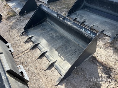 Mid-State 68 in Low Pro Skid Steer Bucket (Unused)