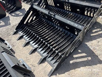 All-Star 68 in Rock w/ Teeth Skid Steer Bucket (Unused)