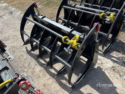 All-Star 68 In E-Series Râteau à racines pour Skid Steer (Unused)