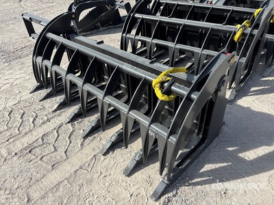 All-Star 84 In Râteau à racines pour Skid Steer (Unused)