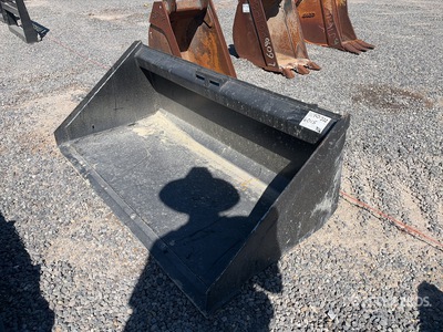 Mid-State 58 in General Purpose 74 In Low Profile Skid Steer Bucket