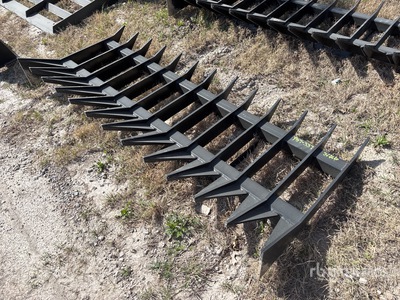 84 In Skid Steer Landscape Rake (Unused)