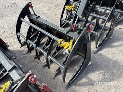 Mid-State 60 In E-Series Râteau à racines pour chargeuse à différentiel (Unused)