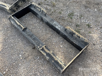 All-Star Skid Steer Attachment Mounting Plate (Unused)