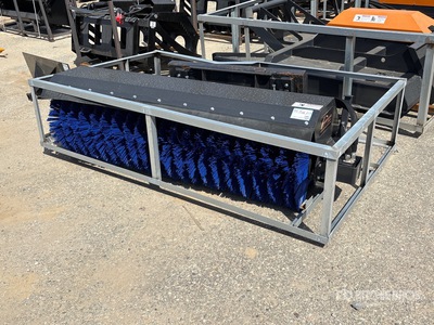 2025 ARTEER ASSB-72W 72 in Skid Steer Broom (Unused)