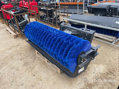 2025 ARTEER ASSB-72W 72 in Skid Steer Broom (Unused)