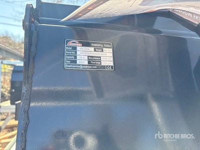 2025 ARTEER SS-72W 72 in Skid Steer Sweeper (Unused)